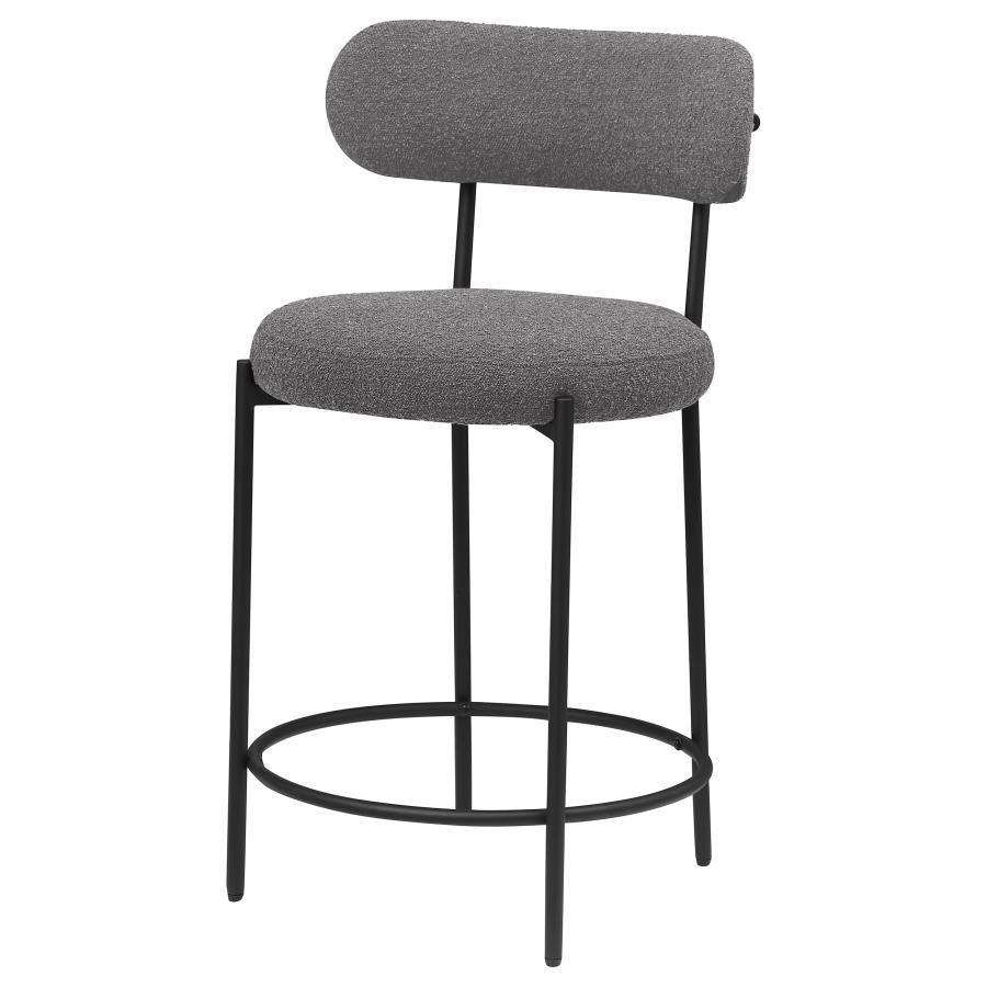 Viola - Boucle Upholstered Bar Stool (Set of 2) by Coaster Fine Furniture | Bel Furniture