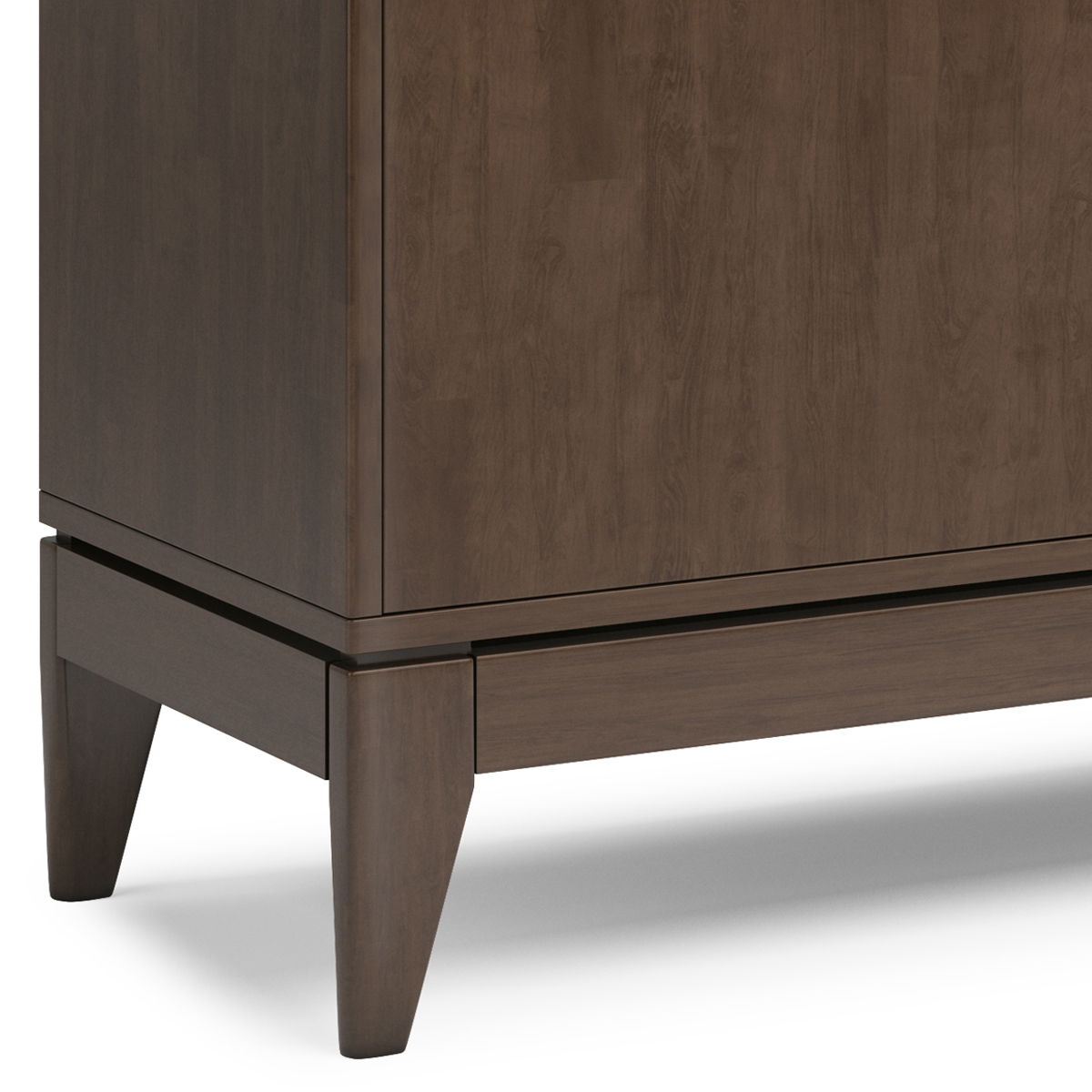 Harper - Sideboard Buffet - Walnut Brown by Simpli-Home | Bel Furniture