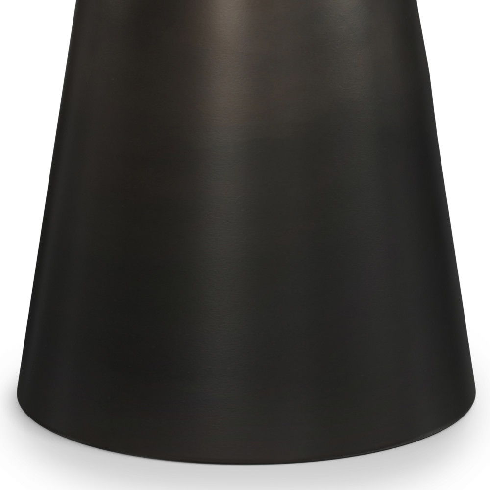 Jaxine - Side Table - Black / Gold by Simpli-Home | Bel Furniture