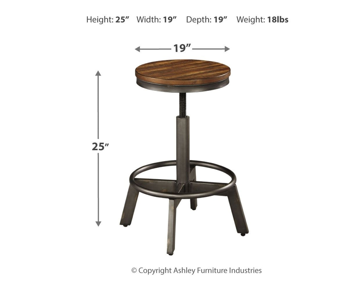Torjin - Swivel Stool (Set of 2) by Signature Design by Ashley® | Bel Furniture