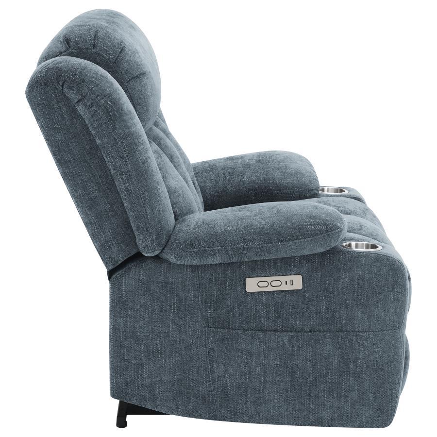 Houston - Upholstered Power Lift Recliner Chair by CoasterEveryday | Bel Furniture