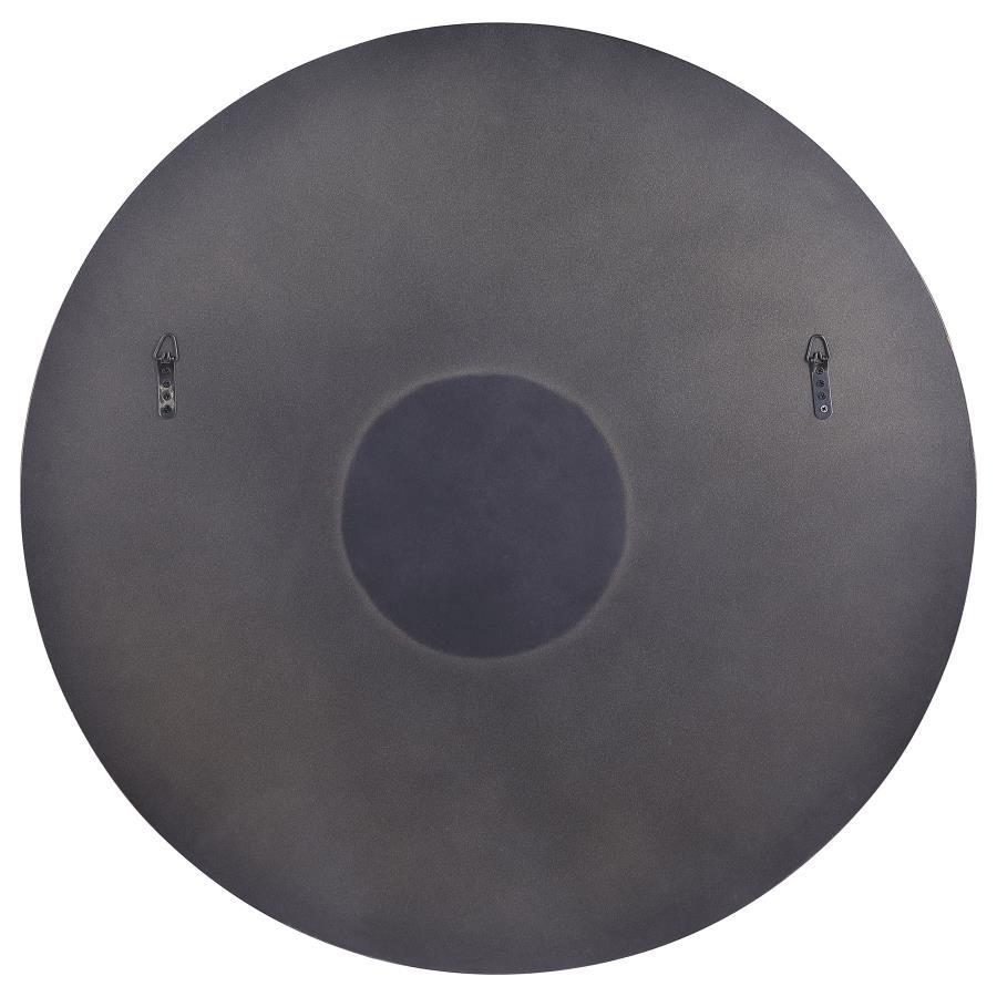 Dorinda - Round Kintsugi Style Wall Mirror - Gold by Coaster Fine Furniture | Bel Furniture