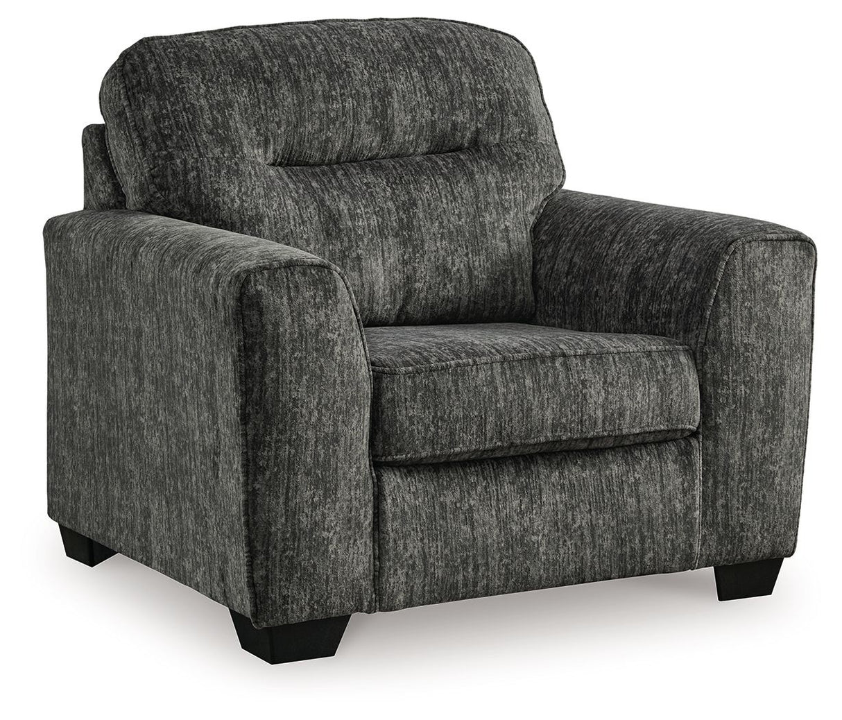 Lonoke - 2 Pc. - Chair And A Half, Ottoman - Gunmetal