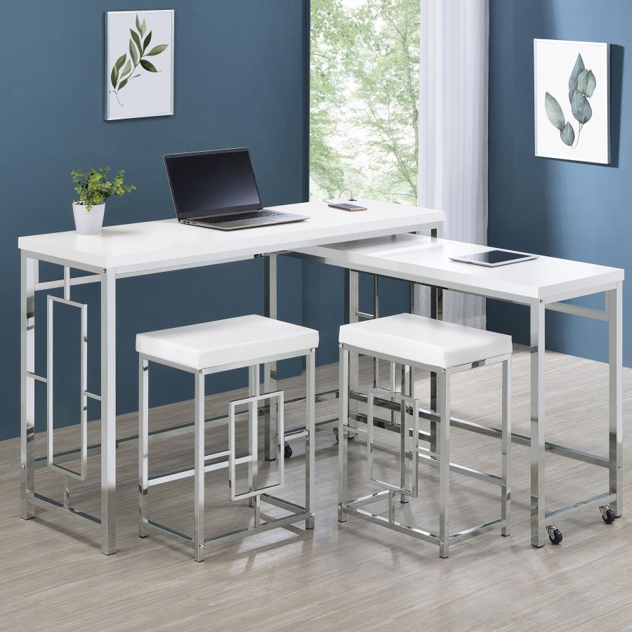 Jackson - Multipurpose Counter Height Table Set by Coaster Fine Furniture | Bel Furniture
