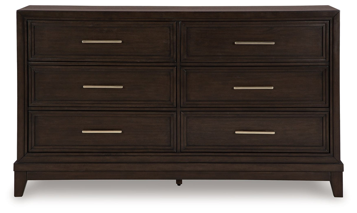 Neymorton - Dark Grayish Brown - Dresser by Signature Design by Ashley® | Bel Furniture