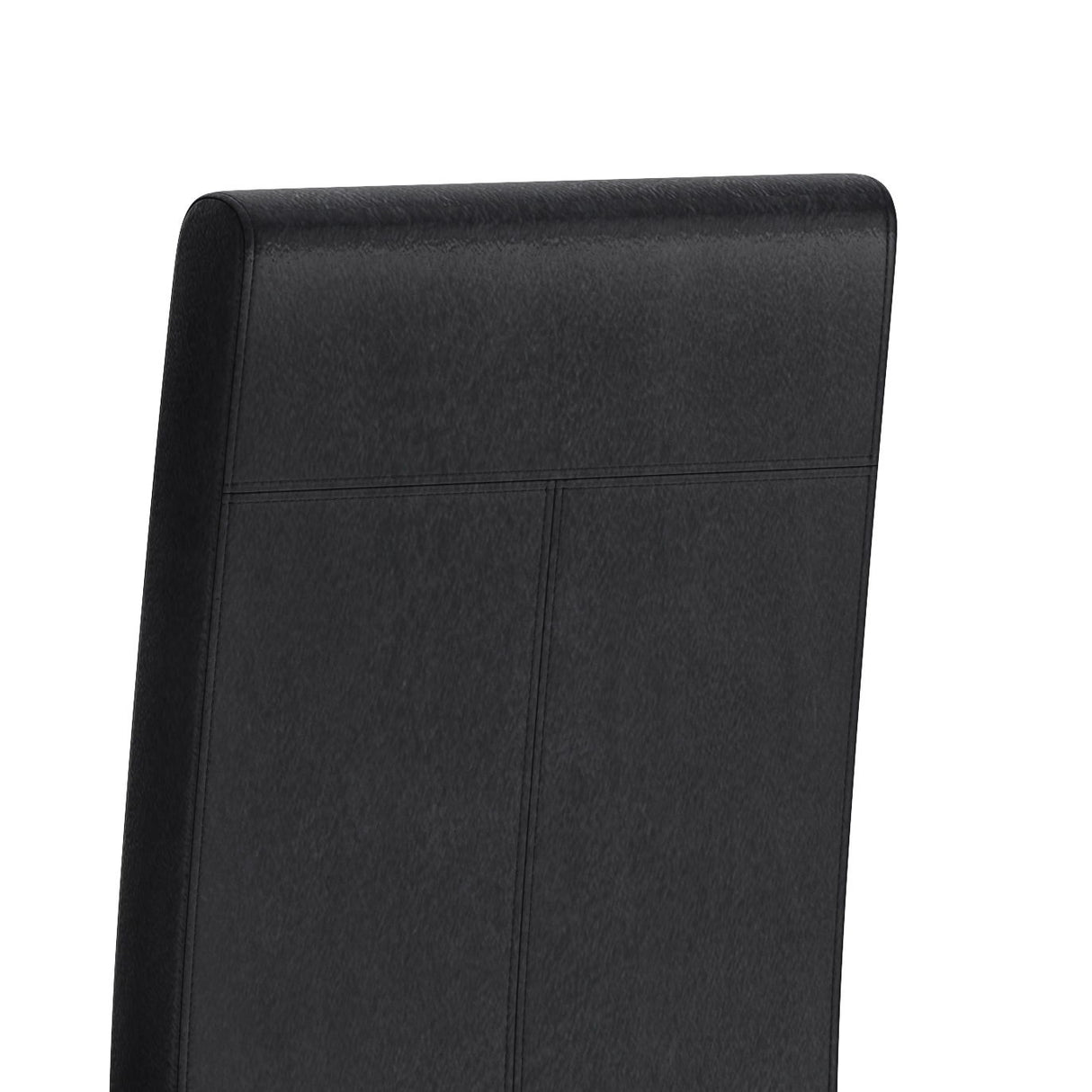 Acadian - Parson Dining Chair (Set of 2) - Distressed Black by Simpli-Home | Bel Furniture