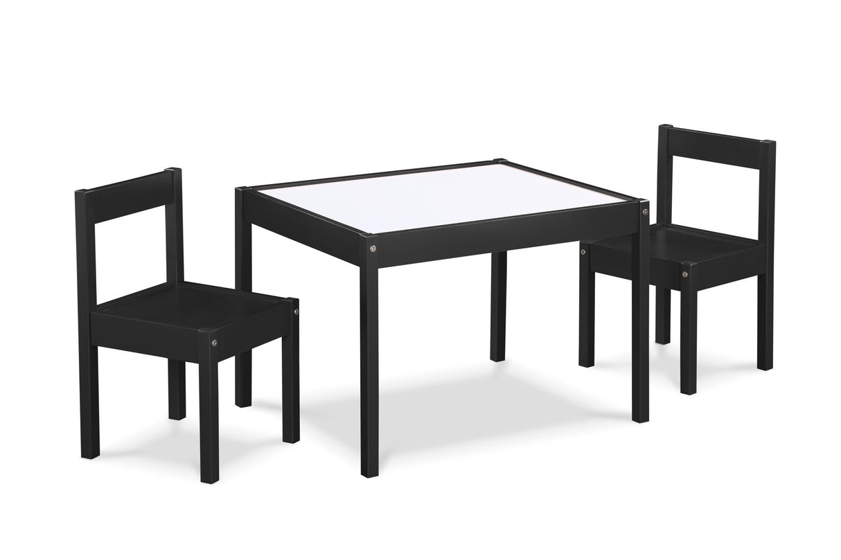 Gibson - 3-Piece Dry Erase Kids Table & Two Chair Set by Simple Living | Bel Furniture