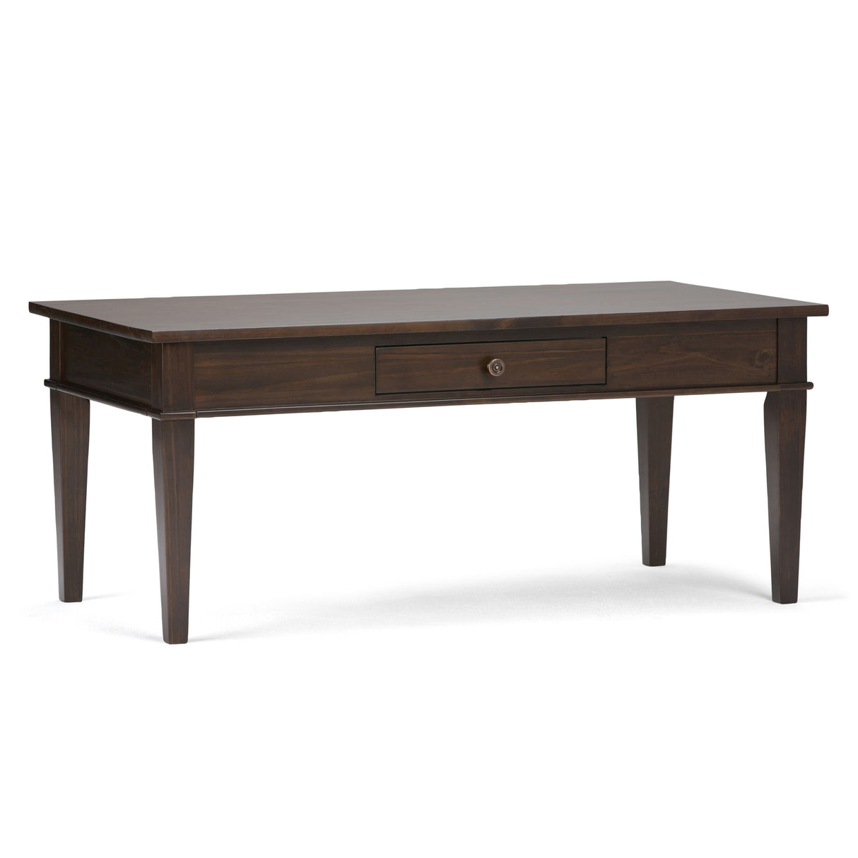 Carlton - Coffee Table - Dark Tobacco Brown by Simpli-Home | Bel Furniture