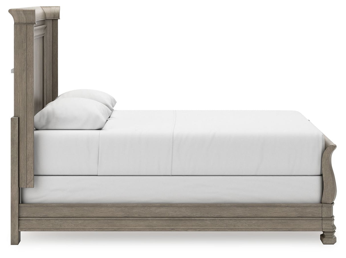 Lexorne - Sleigh Bed by Signature Design by Ashley® | Bel Furniture