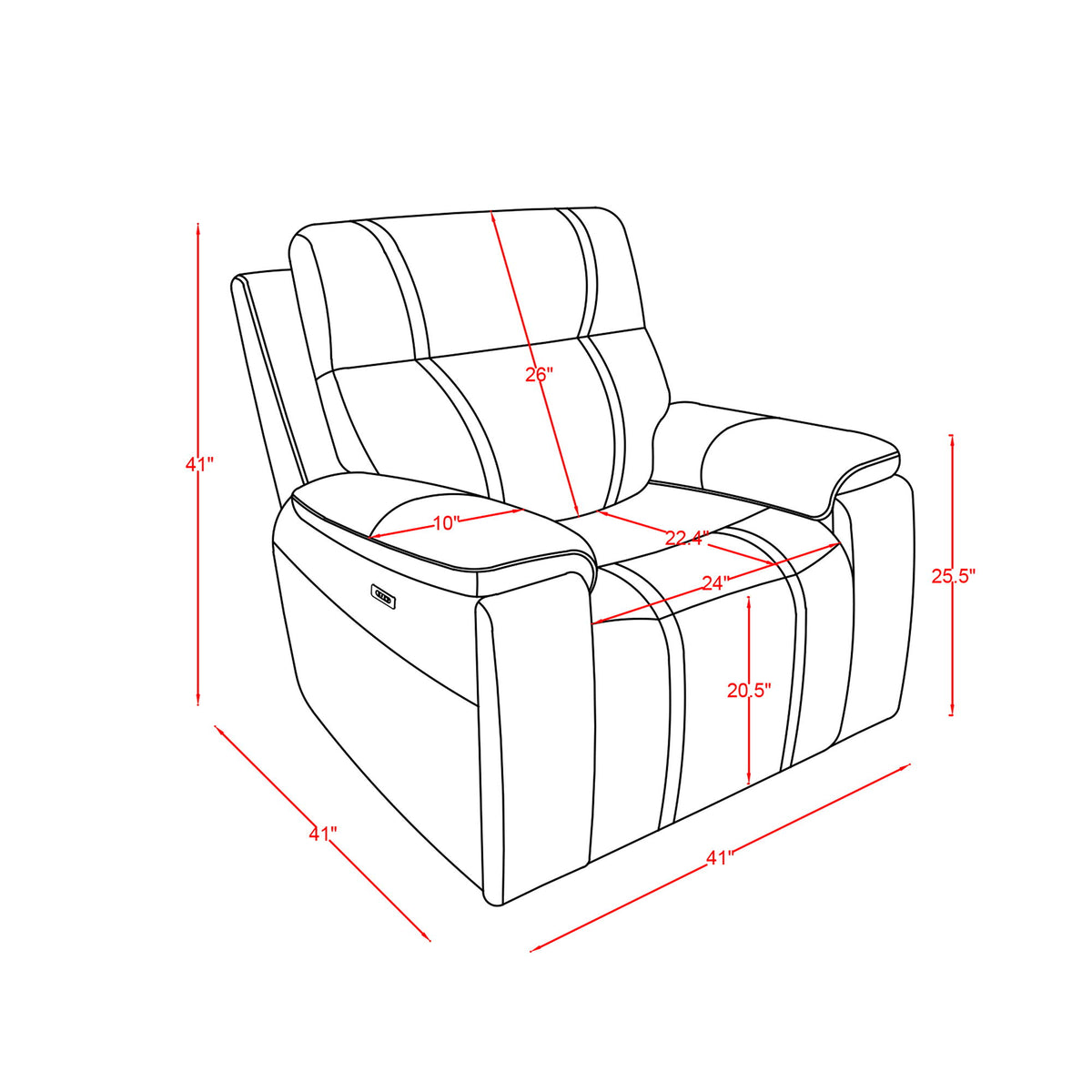 Gary - Power Reclining Set