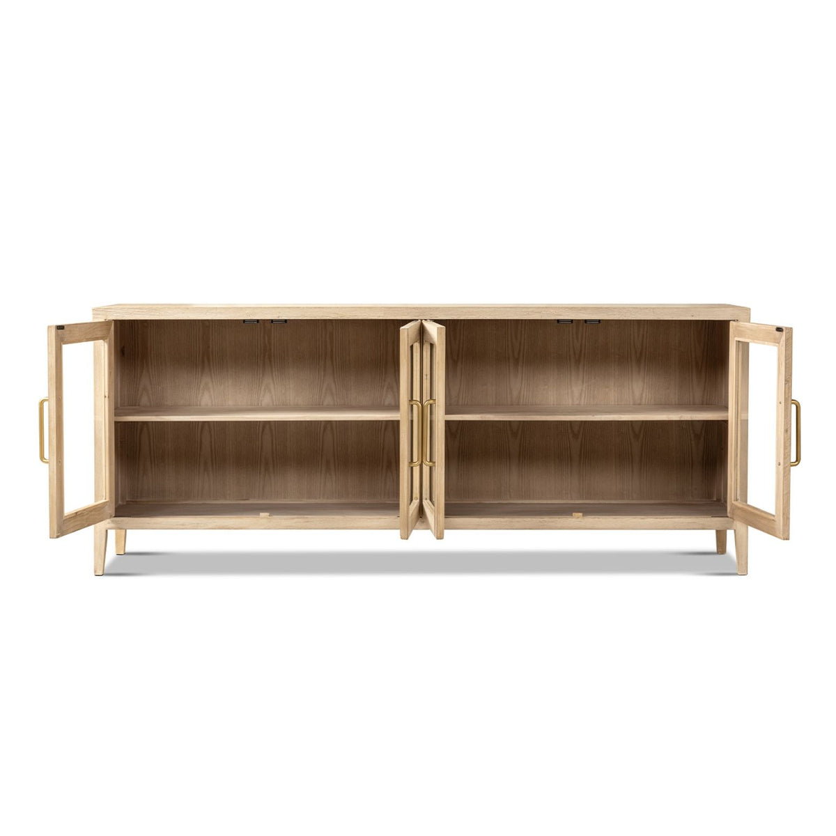 Marlowe - Glass Door Sideboard - White