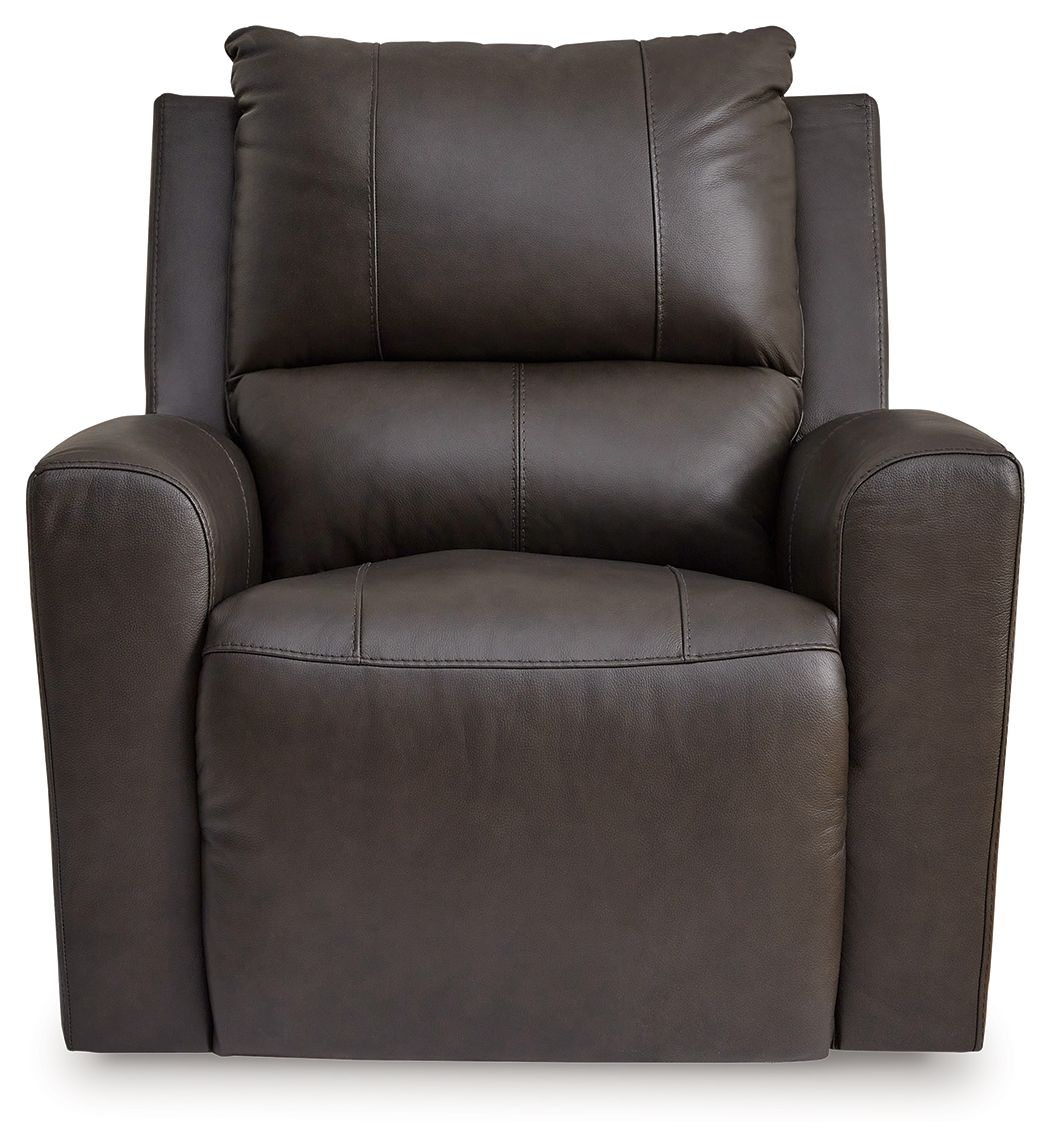 Boxmere - Storm - Power Rocker Recliner by Signature Design by Ashley® | Bel Furniture