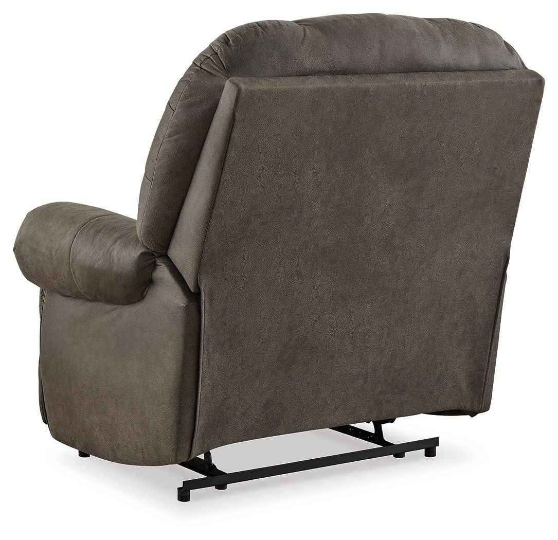 Camera Time - Gunmetal - Zero Wall Recliner by Signature Design by Ashley® | Bel Furniture