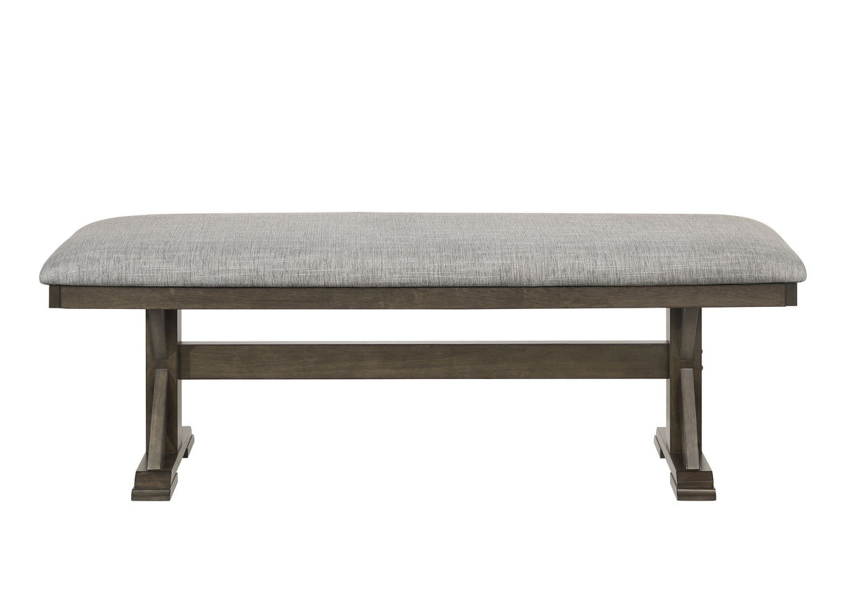 Lloyd - Bench - Brown / Gray by Crown Mark | Bel Furniture