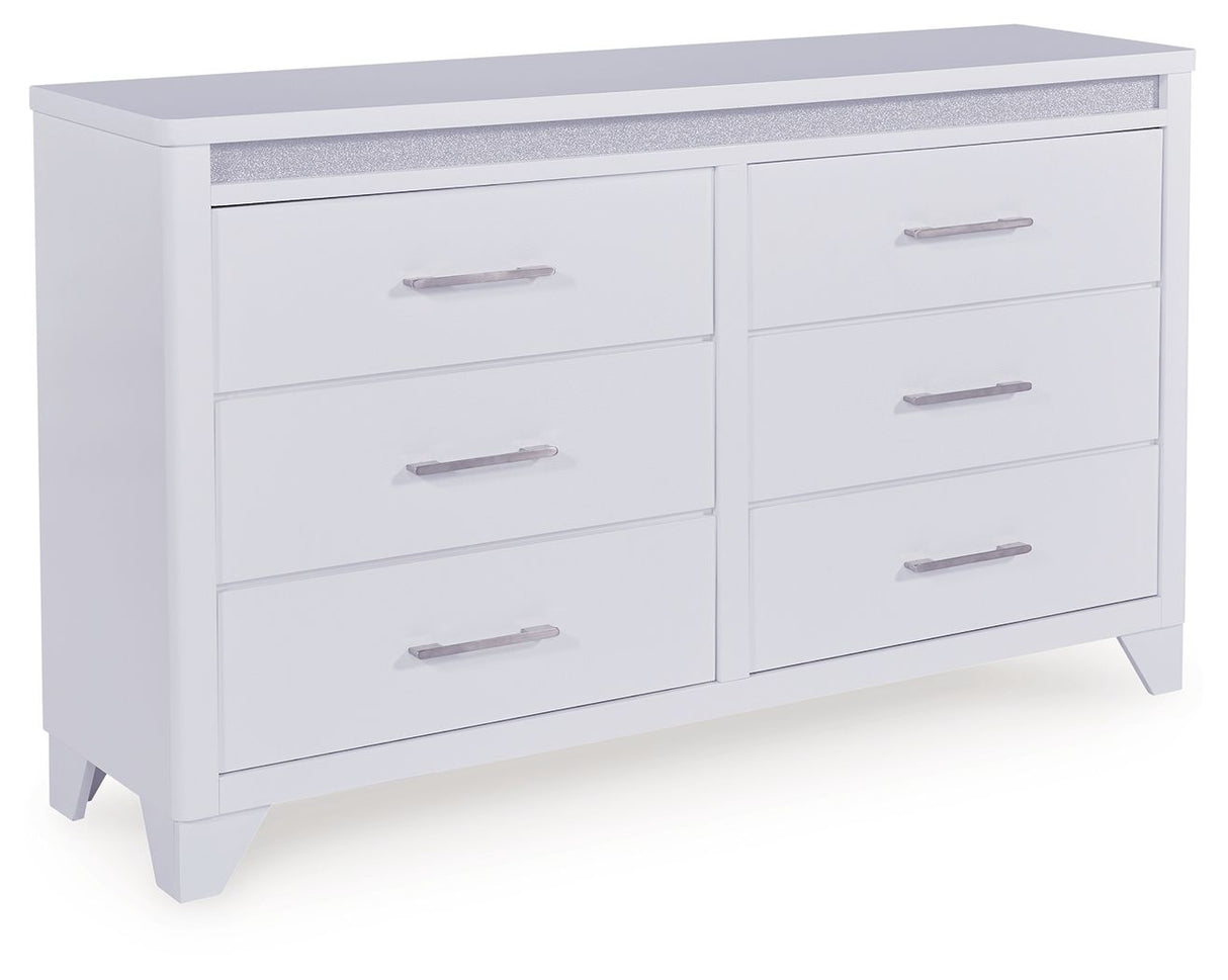 Jarlee - White - Dresser by Signature Design by Ashley® | Bel Furniture