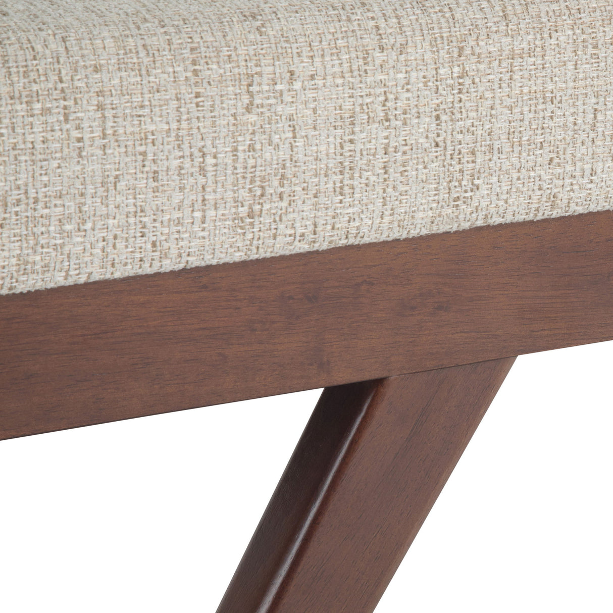 Chanelle - Mid-Century Ottoman Bench by Simpli-Home | Bel Furniture