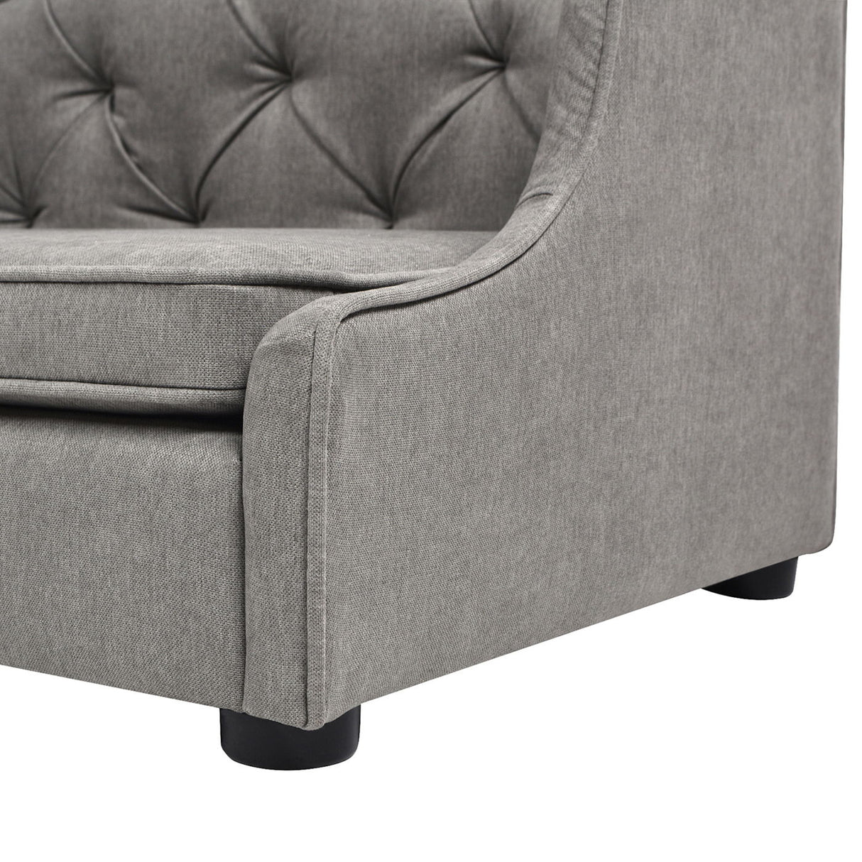 Robin - Tufted Wingback Pet Sofa Bed, Medium by Jennifer Taylor Home | Bel Furniture
