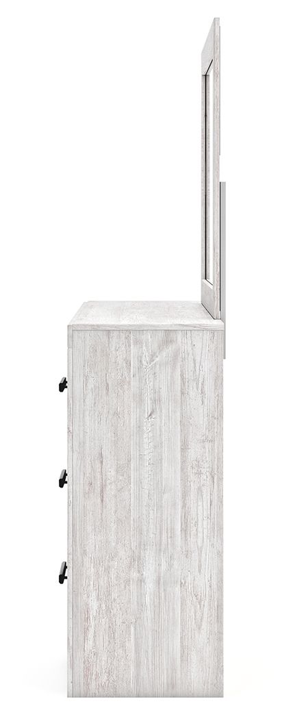 Cayboni - Whitewash - Dresser And Mirror by Signature Design by Ashley® | Bel Furniture