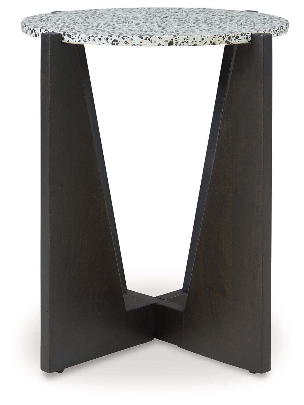 Tellrich - Black / White - Accent Table by Signature Design by Ashley® | Bel Furniture