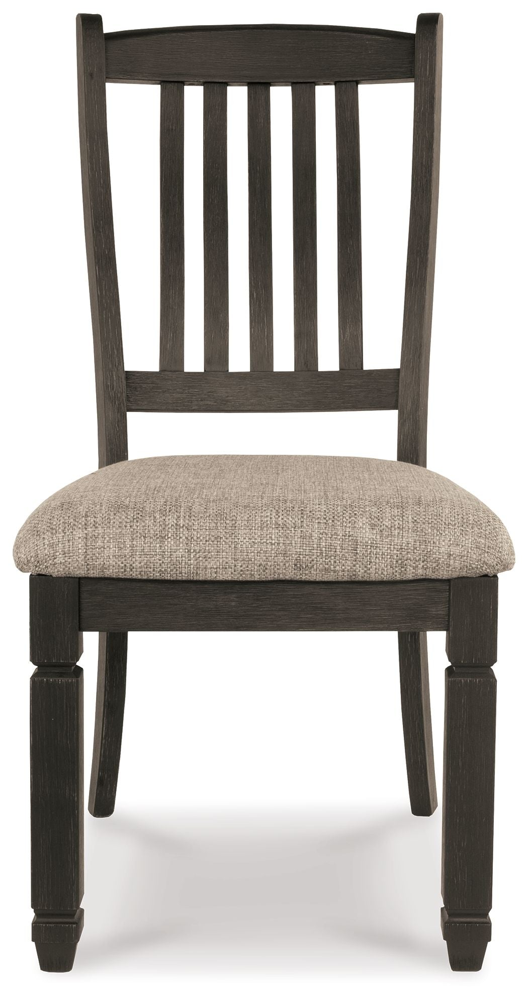 Tyler Creek - Black / Grayish Brown - Dining UPH Side Chair (Set of 2) - Slatback by Signature Design by Ashley® | Bel Furniture