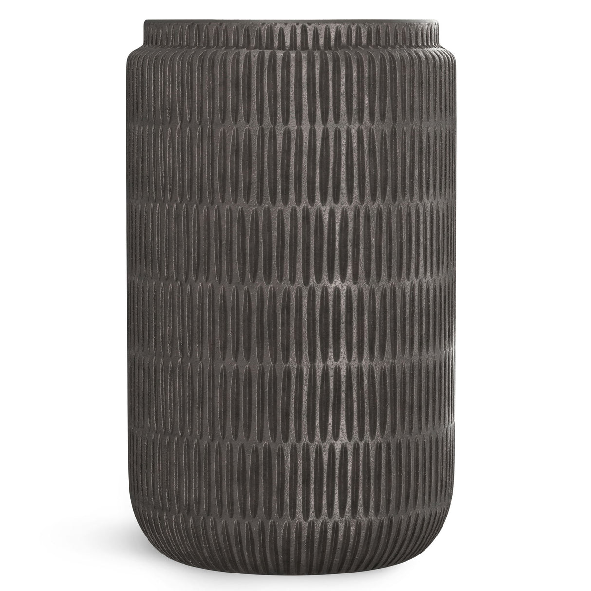 Juno - Cast Aluminum Side Table - Black by Simpli-Home | Bel Furniture