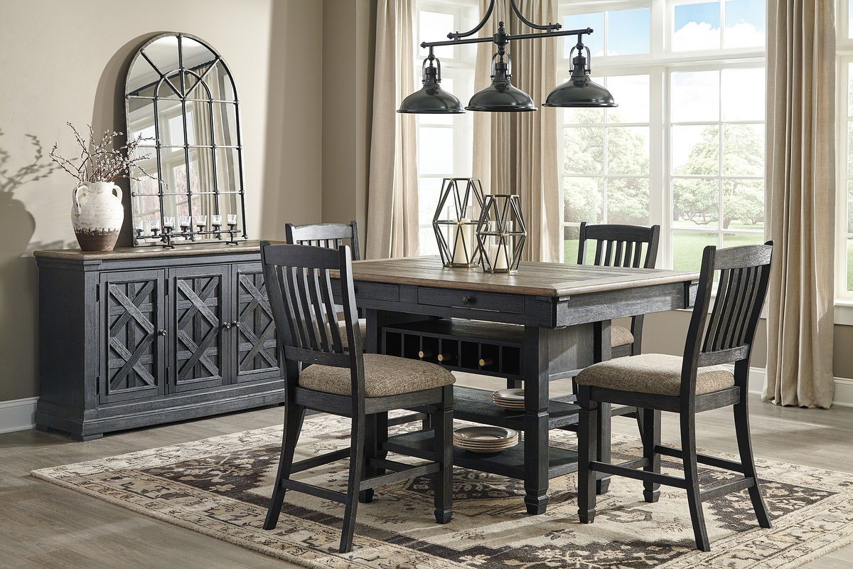 Tyler Creek - Counter Height Table Set by Signature Design by Ashley® | Bel Furniture