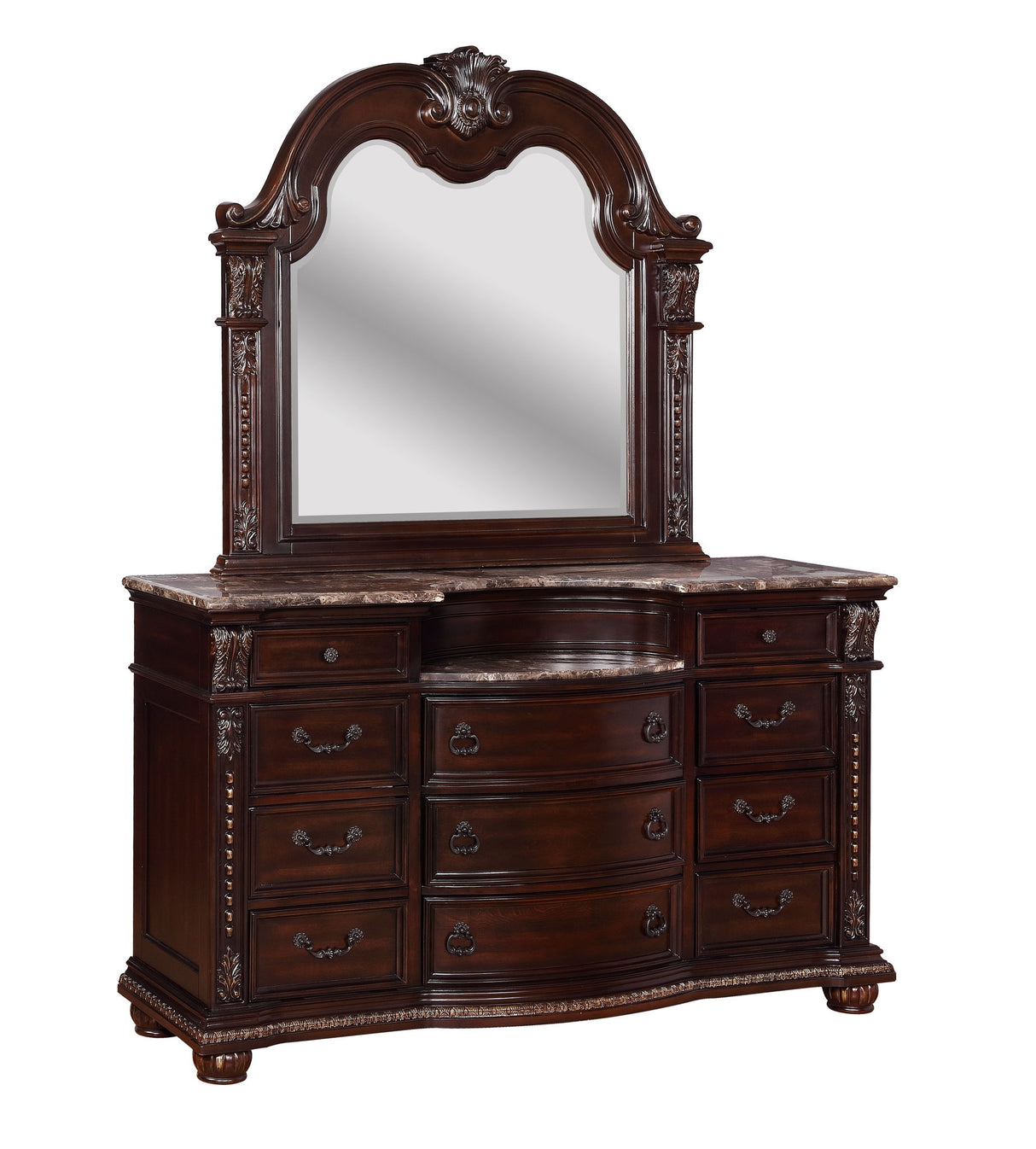 Stanley - Bedroom Set - Cherry by Crown Mark | Bel Furniture