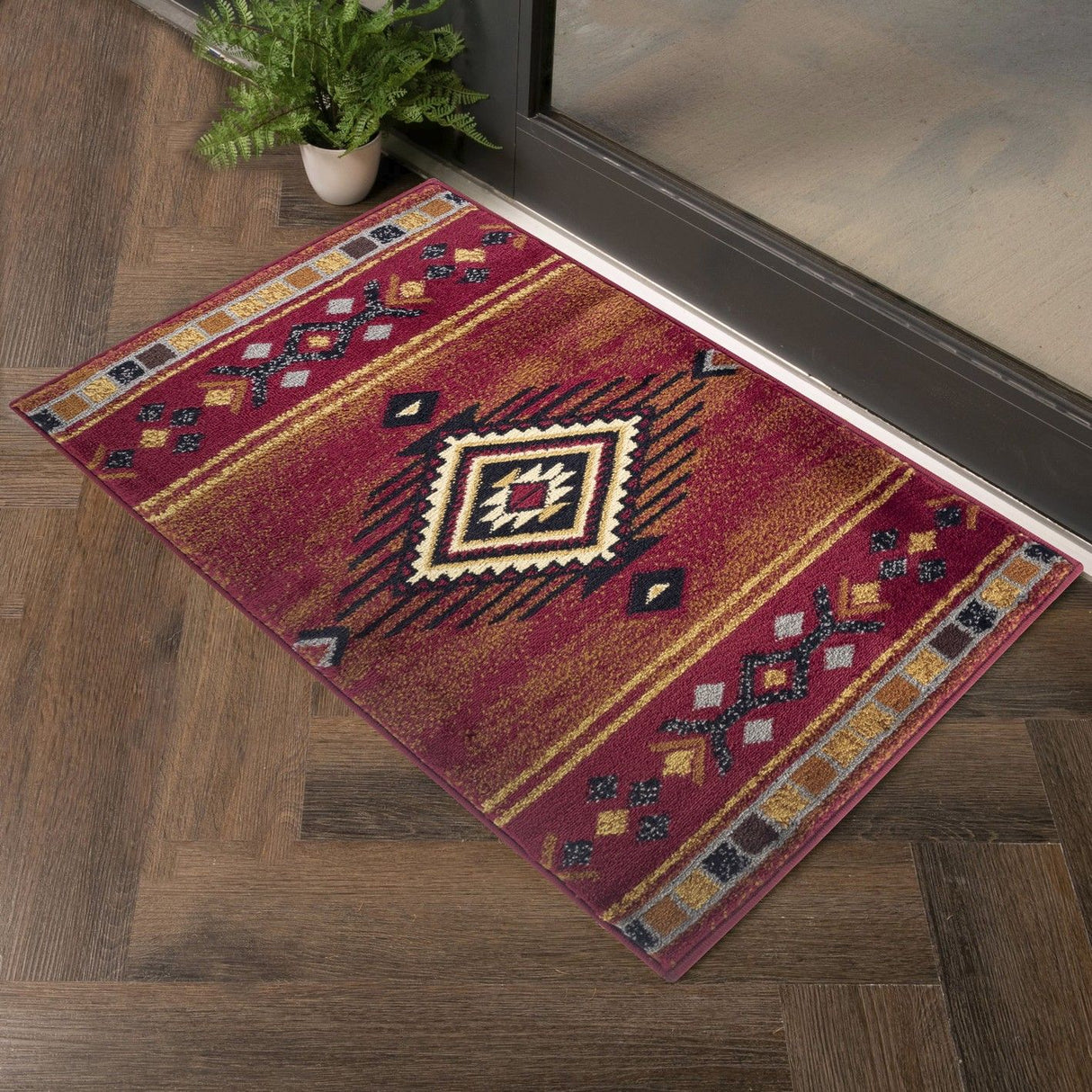 Tribes - GC_YLS4002 Southwest Area Rug by Icona Home Decor | Bel Furniture