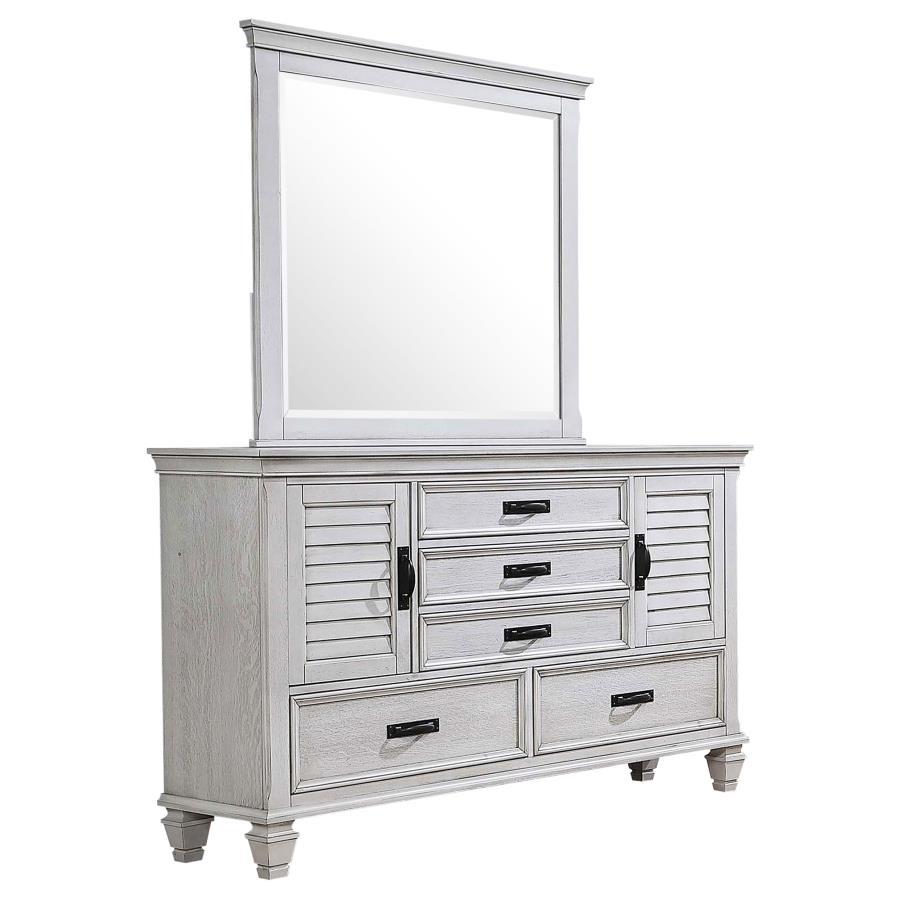 Franco - 5-drawer Dresser With Mirror