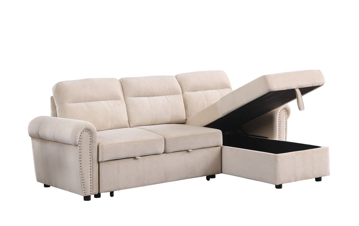 Ashton - Reversible Sleeper Sectional Sofa Chaise