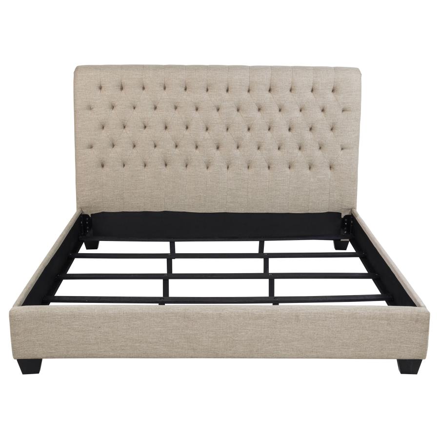 Chloe - Upholstered Panel Bed