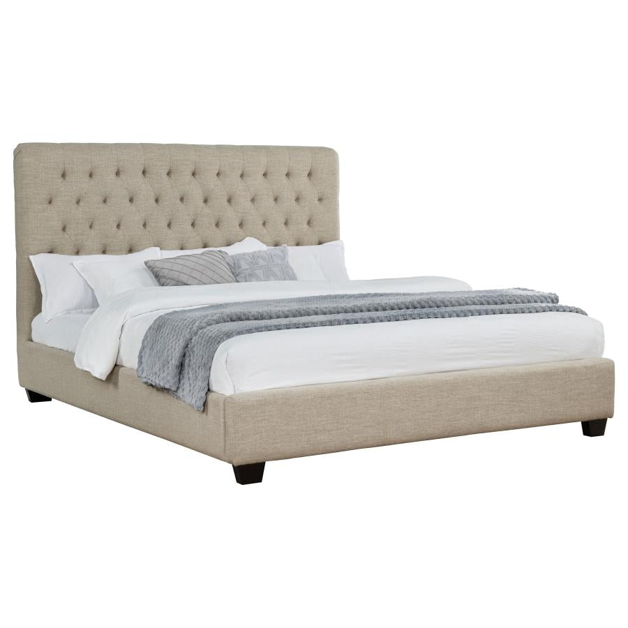 Chloe - Upholstered Panel Bed