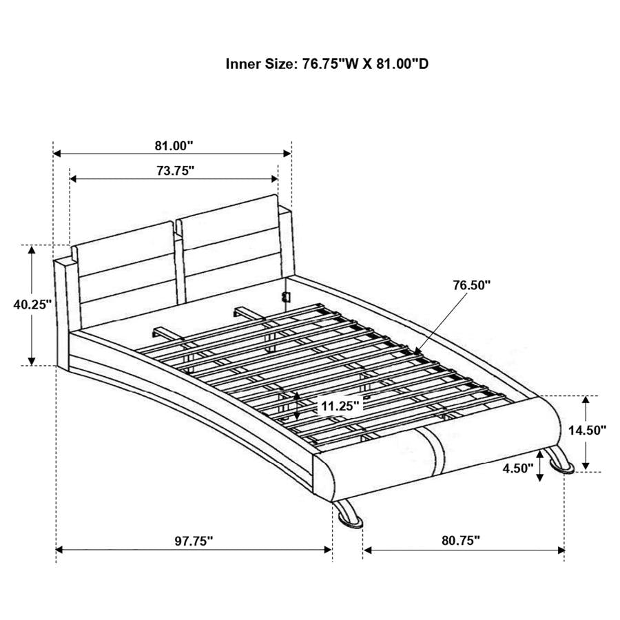 Jeremaine Bedroom Set White