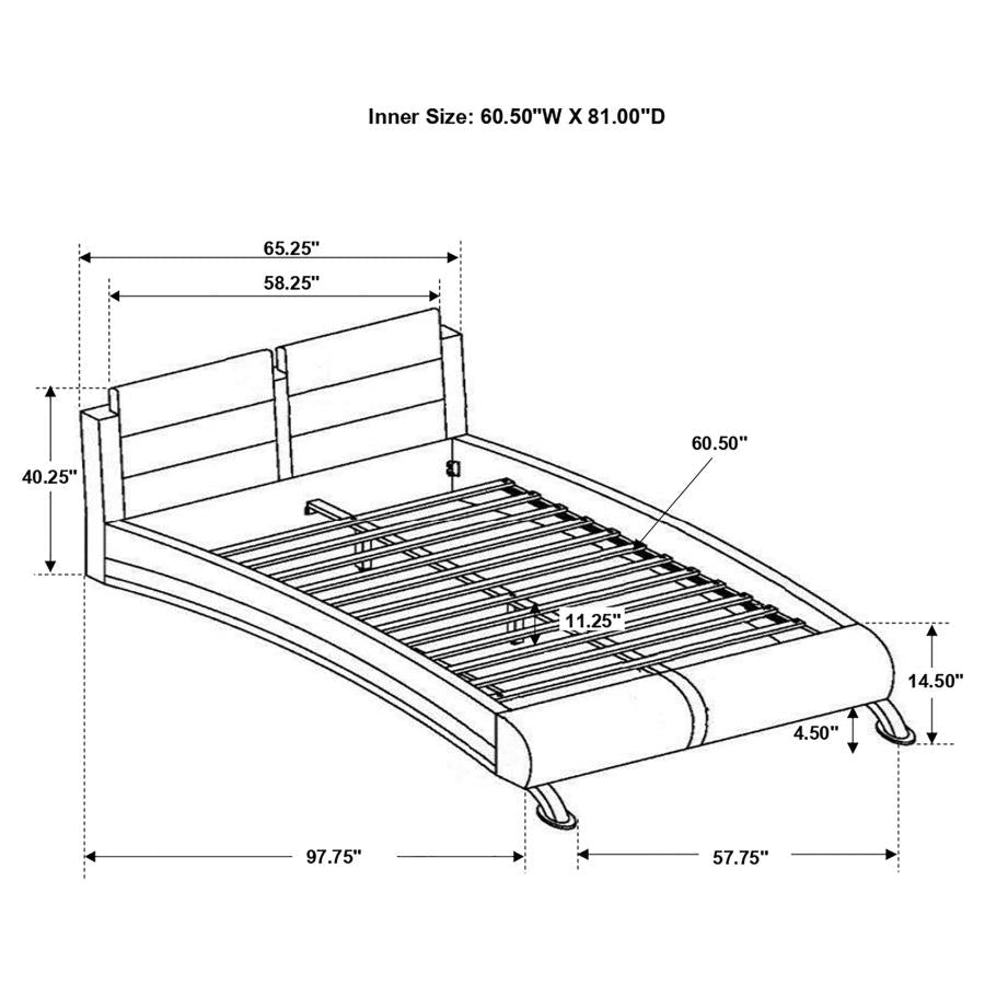 Jeremaine Bedroom Set White