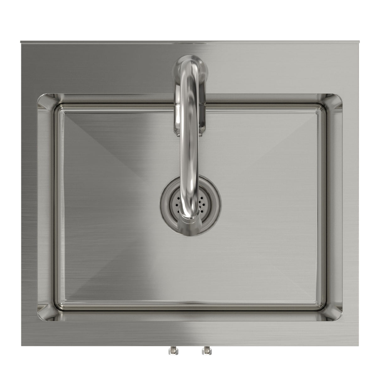 Darwin - Deluxe Laundry Cabinet With Pull-Out Faucet And Stainless Steel Sink