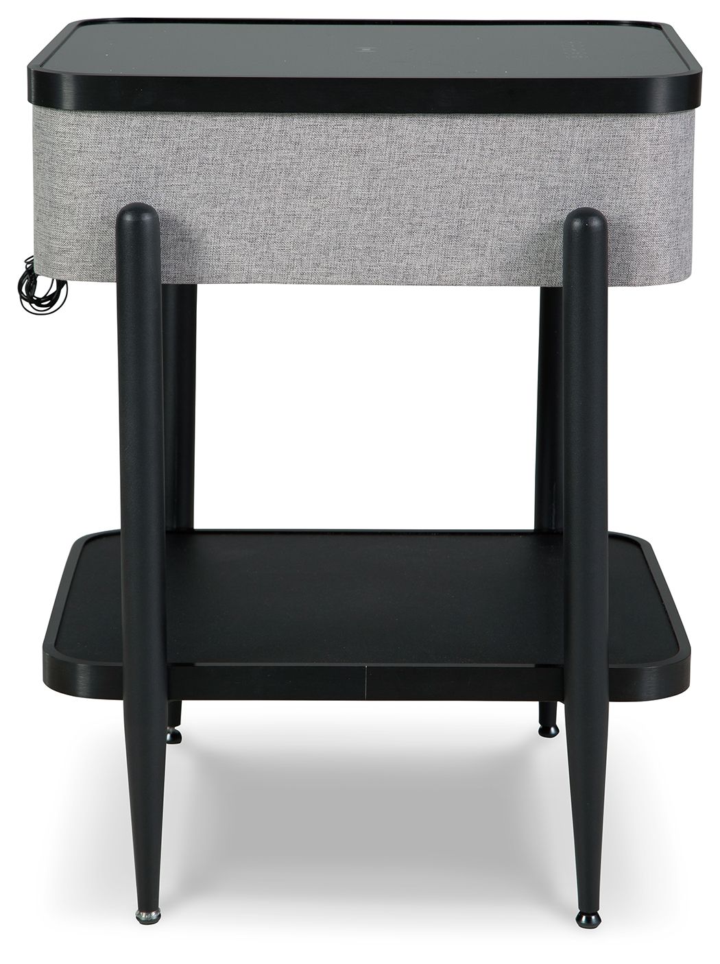 Jorvalee - Gray / Black - Accent Table with Speaker by Signature Design by Ashley® | Bel Furniture
