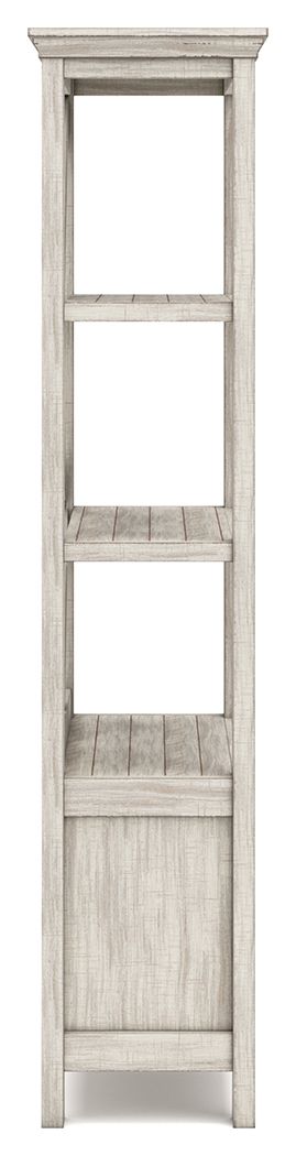 Carynhurst - Whitewash - Large Bookcase by Signature Design by Ashley® | Bel Furniture