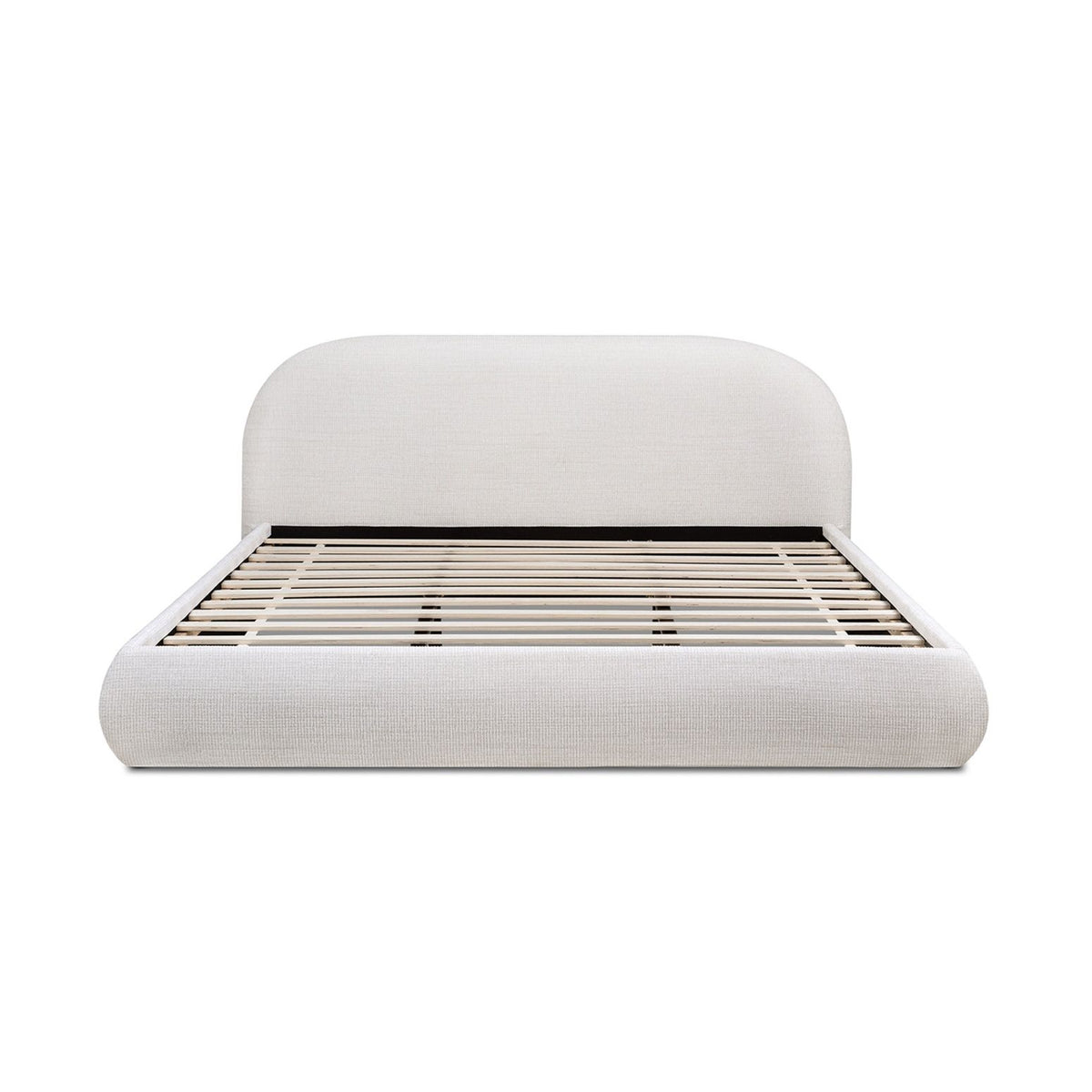 Archie Puffy Grounded - Upholstered Platform Bed