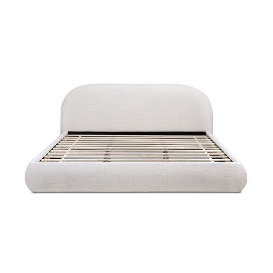 Archie Puffy Grounded - Upholstered Platform Bed