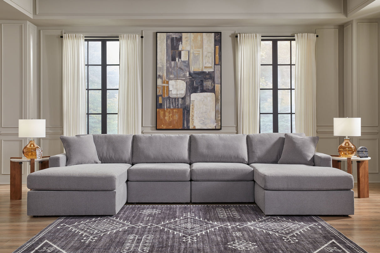 Modmax - Granite - Sectional by Signature Design by Ashley® | Bel Furniture
