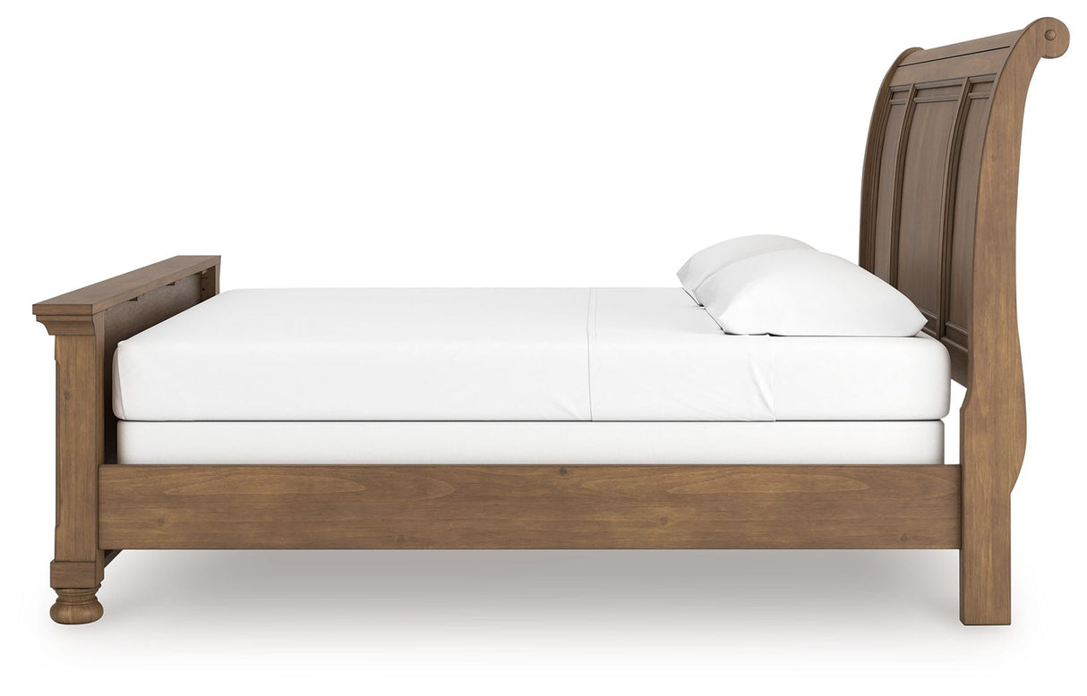 Feddinger - Sleigh Bed