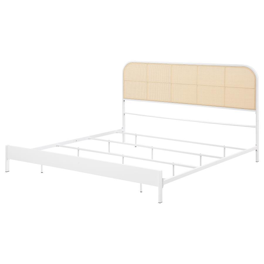 Amherst - Radio Weave Rattan Metal Bed by Coaster Fine Furniture | Bel Furniture