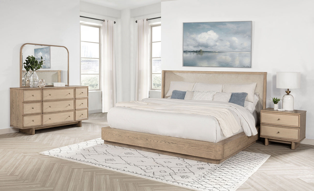 Kailani - Platform Bedroom Set Beige by Coaster Fine Furniture | Bel Furniture