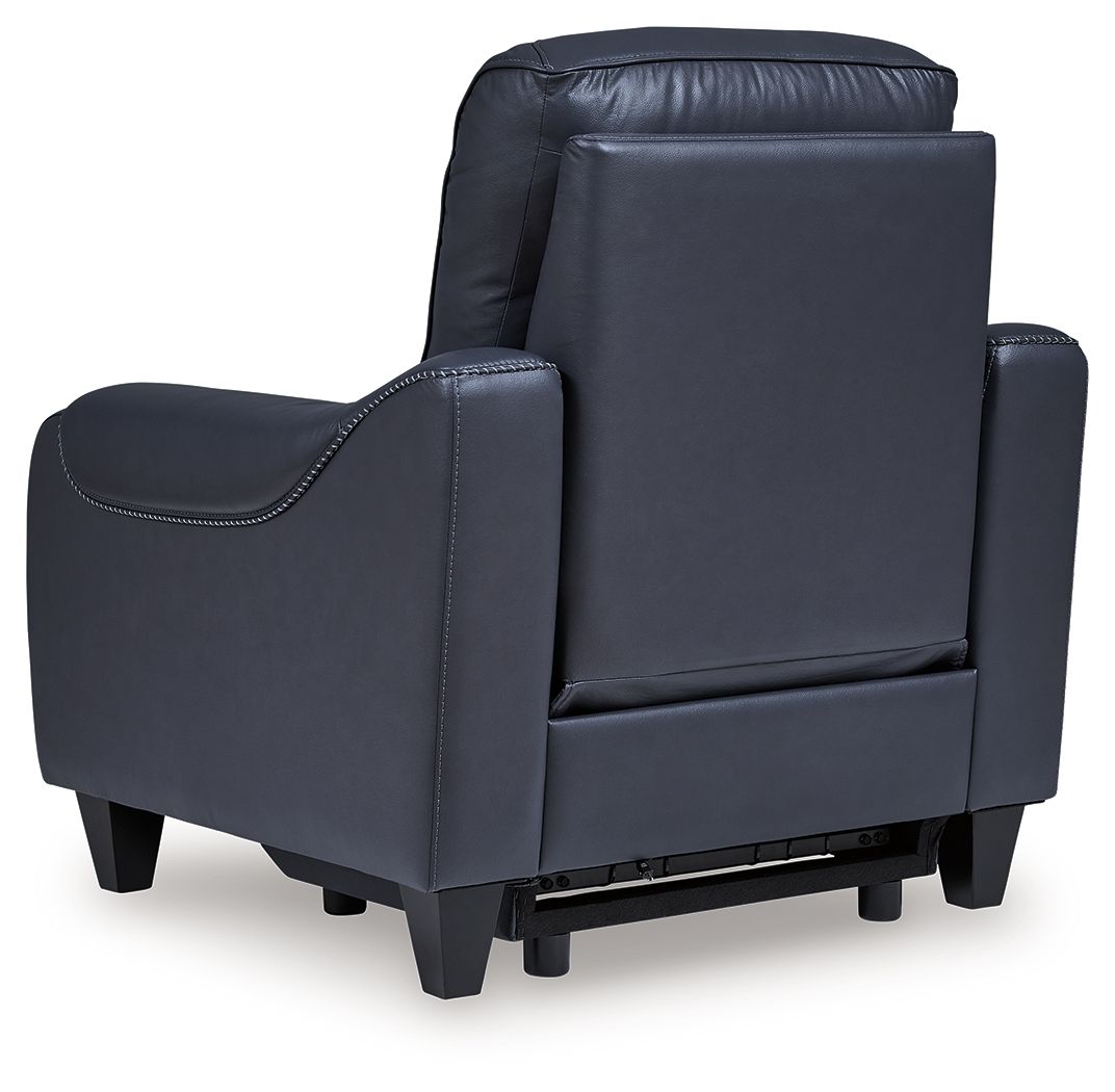 Mercomatic - Power Recliner With Adj Headrest by Signature Design by Ashley® | Bel Furniture