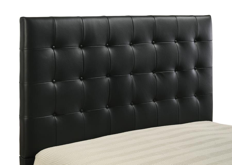 Medley - Genuine Leather Platform Bed