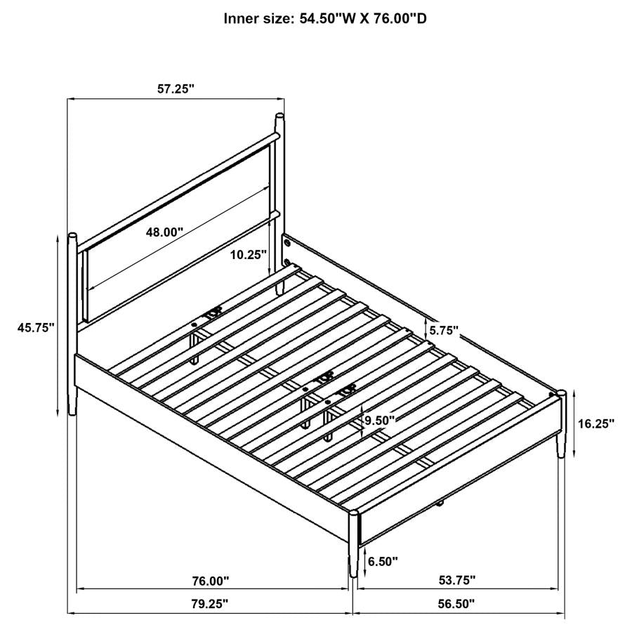 Mason - Panel Platform Bed