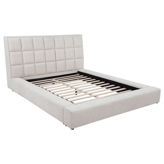 Dreux - Upholstered Panel Platform Bed