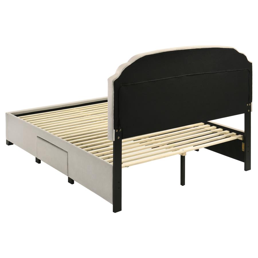 Marianna - 4-Drawer Upholstered Storage Bed