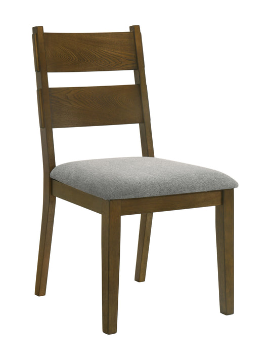 Everly - Side Chair (Set of 2) - Brown by Crown Mark | Bel Furniture