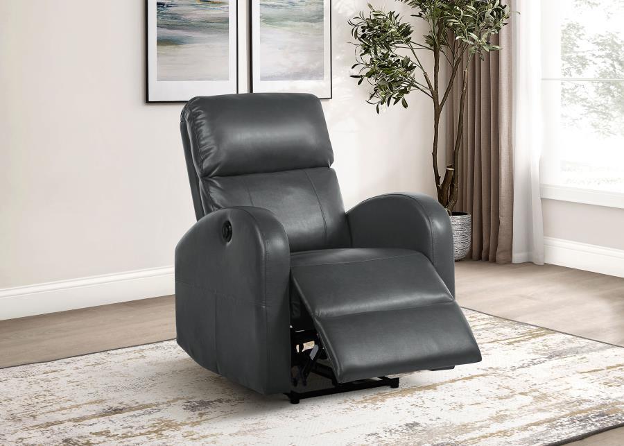Grant - Upholstered Power Recliner Chair by Coaster Fine Furniture | Bel Furniture